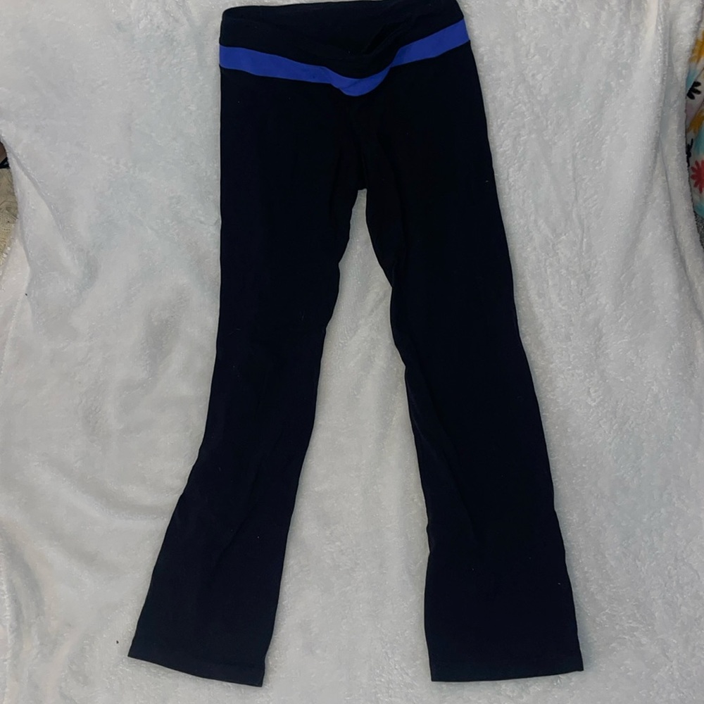 Size Medium Lululemon low rise flare leggings
